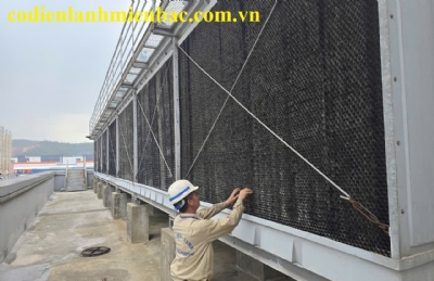 Sửa chữa quạt tháp giải nhiệt tại Bắc Giang